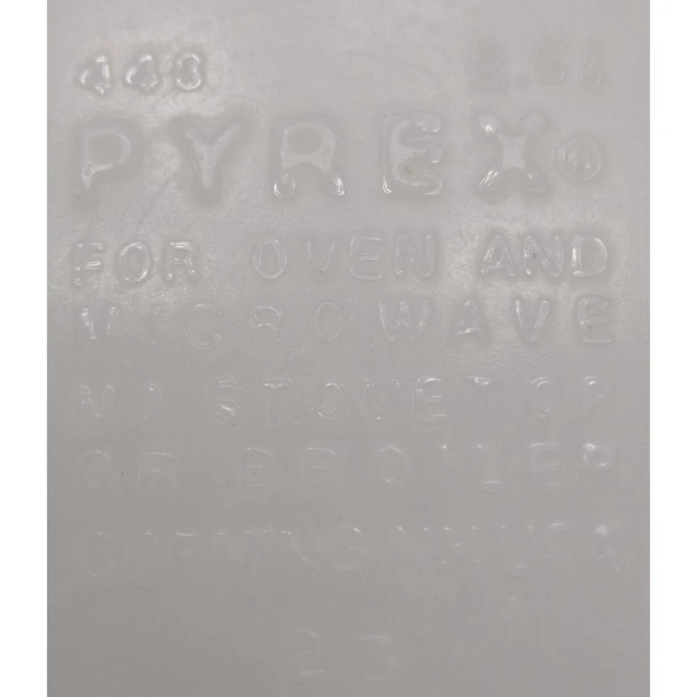 Pyrex butterfly gold